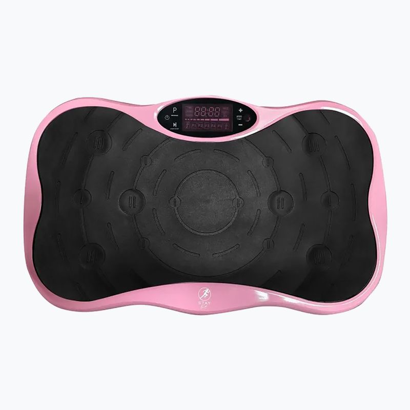 Platformă cu vibrații Extralink Moonwalk Spin Move black/pink 2