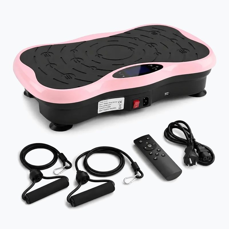 Platformă cu vibrații Extralink Moonwalk Spin Move black/pink 5