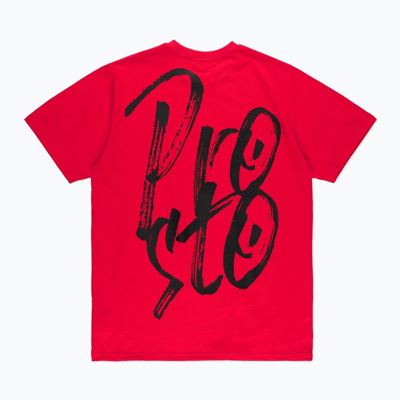 Tricou pentru bărbați PROSTO Braver red 2
