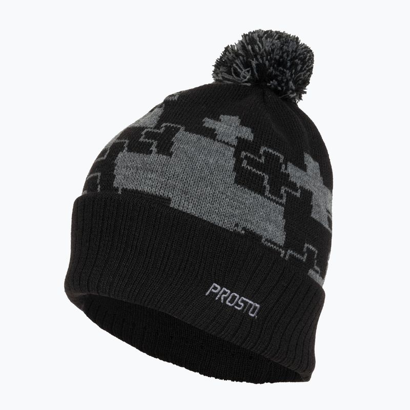 PROSTO Winter Snowmzy cap negru 3