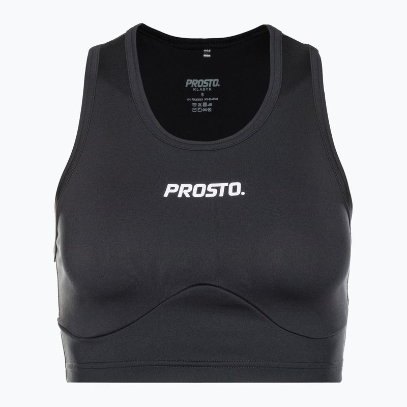 Tricou negru PROSTO Flexi pentru femei PROSTO Flexi negru