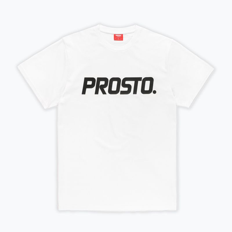 Tricou pentru bărbați PROSTO Biglog white