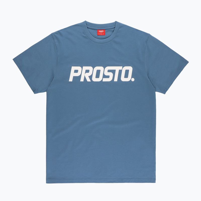 Tricou pentru bărbați PROSTO Biglog blue