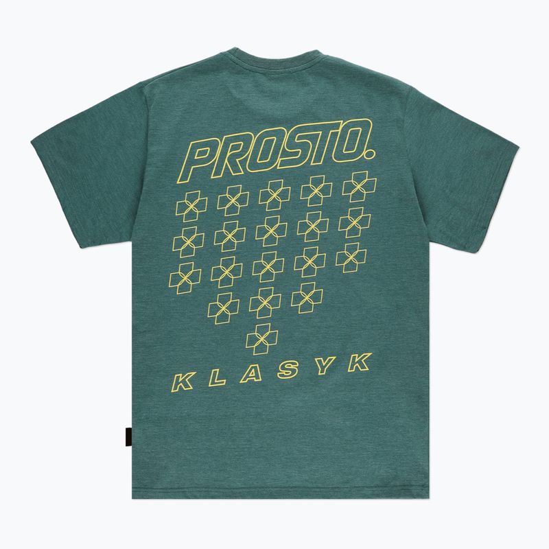 Tricou pentru bărbați PROSTO Palmar green 2