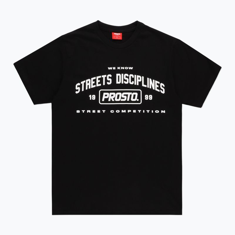 Tricou pentru bărbați PROSTO Snorpy black
