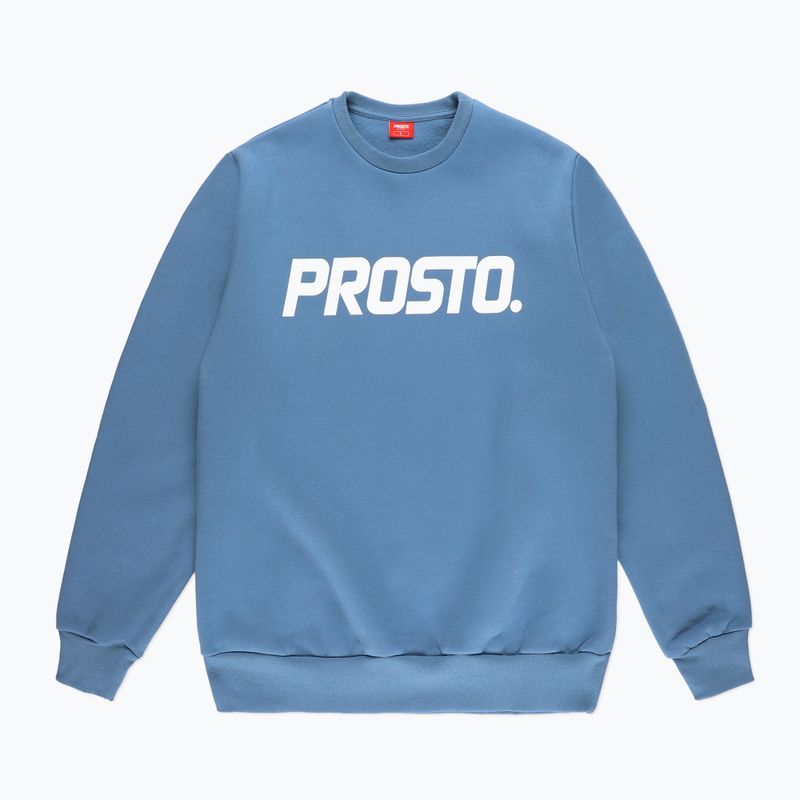 Bluză pentru bărbați PROSTO Crewneck Toras blue 4