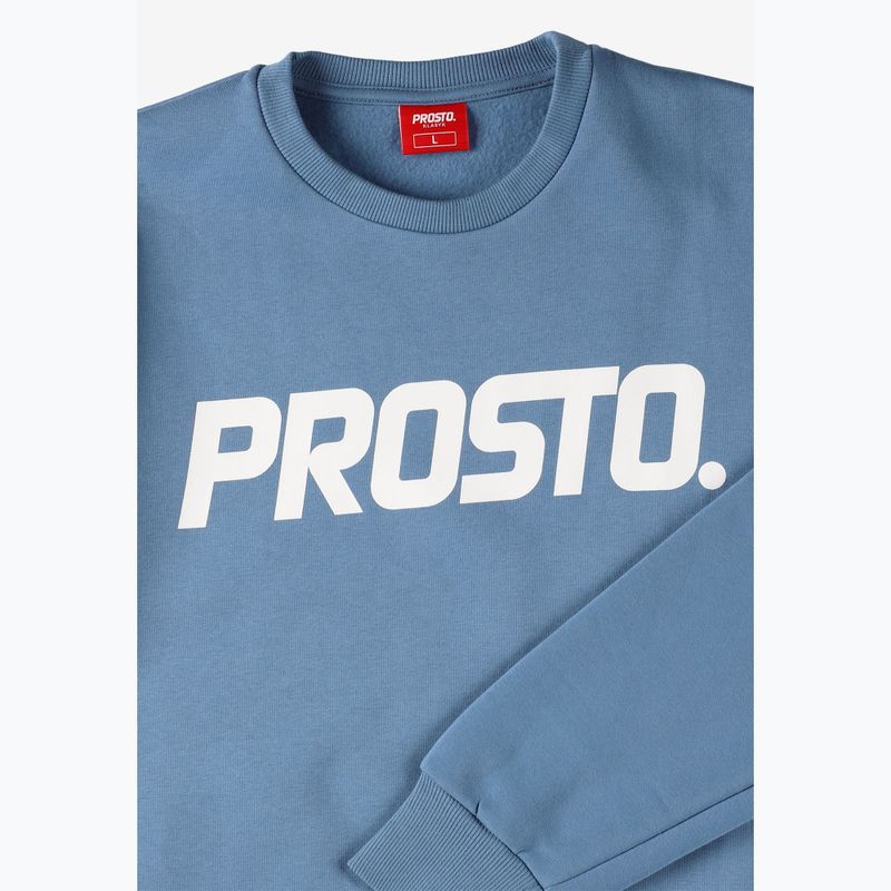 Bluză pentru bărbați PROSTO Crewneck Toras blue 6