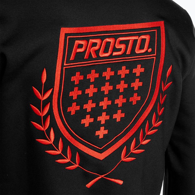 Bluză pentru bărbați PROSTO Hoodie Pomet black 8