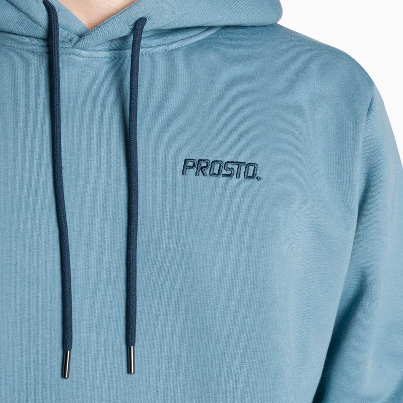 Bluză pentru bărbați PROSTO Hoodie Pomet blue 3