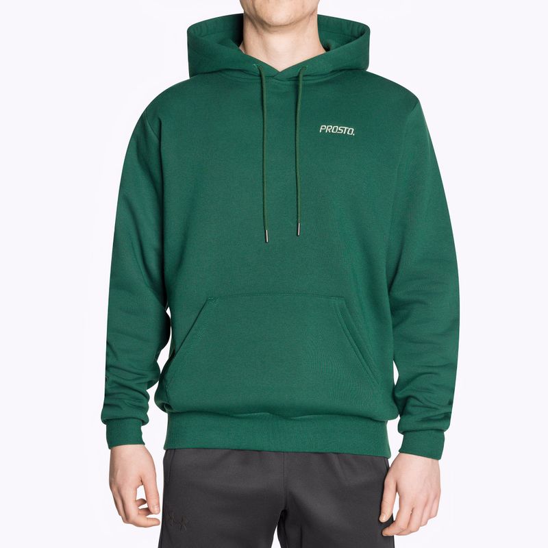 Bluză pentru bărbați PROSTO Hoodie Pomet green