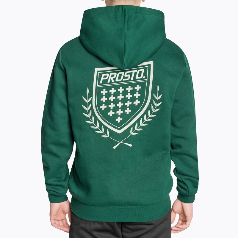 Bluză pentru bărbați PROSTO Hoodie Pomet green 2