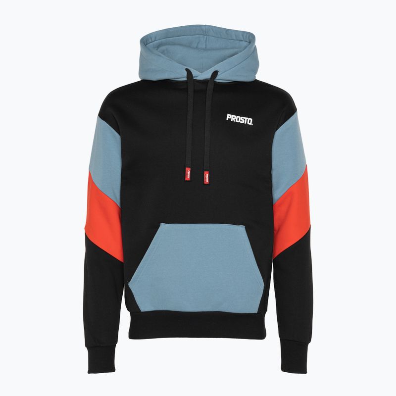 Bluză pentru bărbați PROSTO Hoodie Haxle black 5