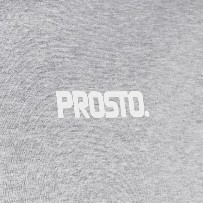 Bluză pentru bărbați PROSTO Hoodie Haxle gray 7