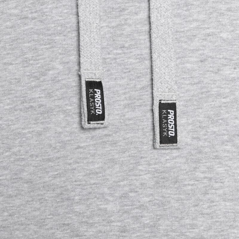 Bluză pentru bărbați PROSTO Hoodie Haxle gray 8