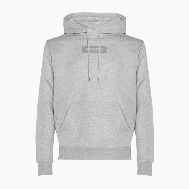 Bluză pentru bărbați PROSTO Hoodie Abox gray 4