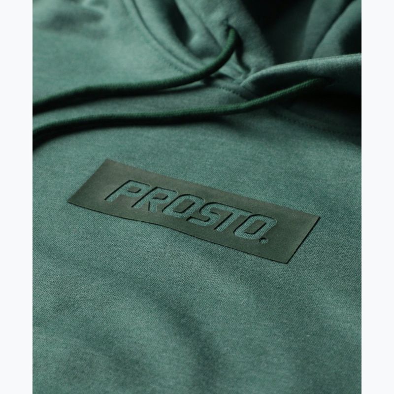 Bluză pentru bărbați PROSTO Hoodie Abox green 9