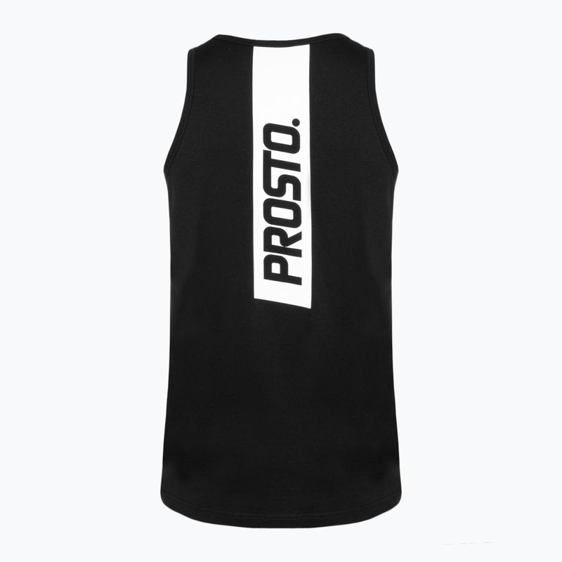Tricou pentru bărbați PROSTO Top Triztix negru 2