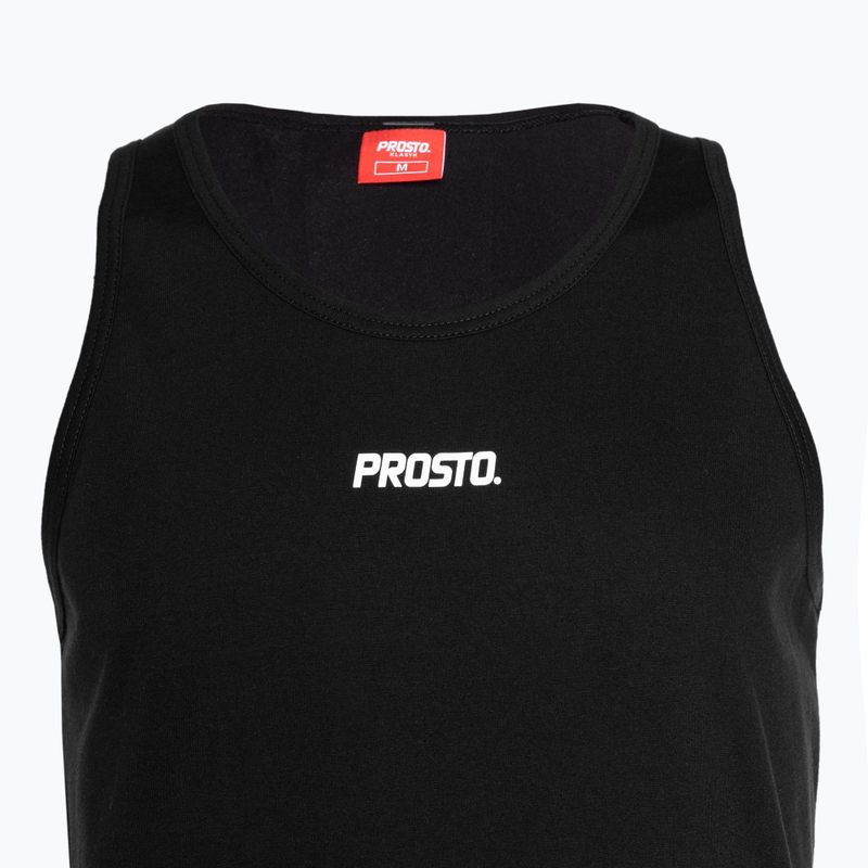 Tricou pentru bărbați PROSTO Top Triztix negru 3