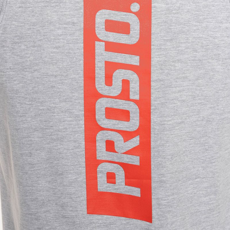Tricou pentru bărbați PROSTO Top Triztix gri 4