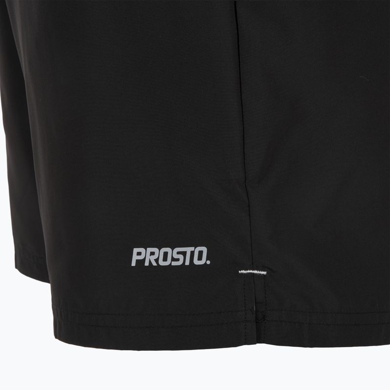 Pantaloni scurți de baie pentru bărbați PROSTO Basy black 4