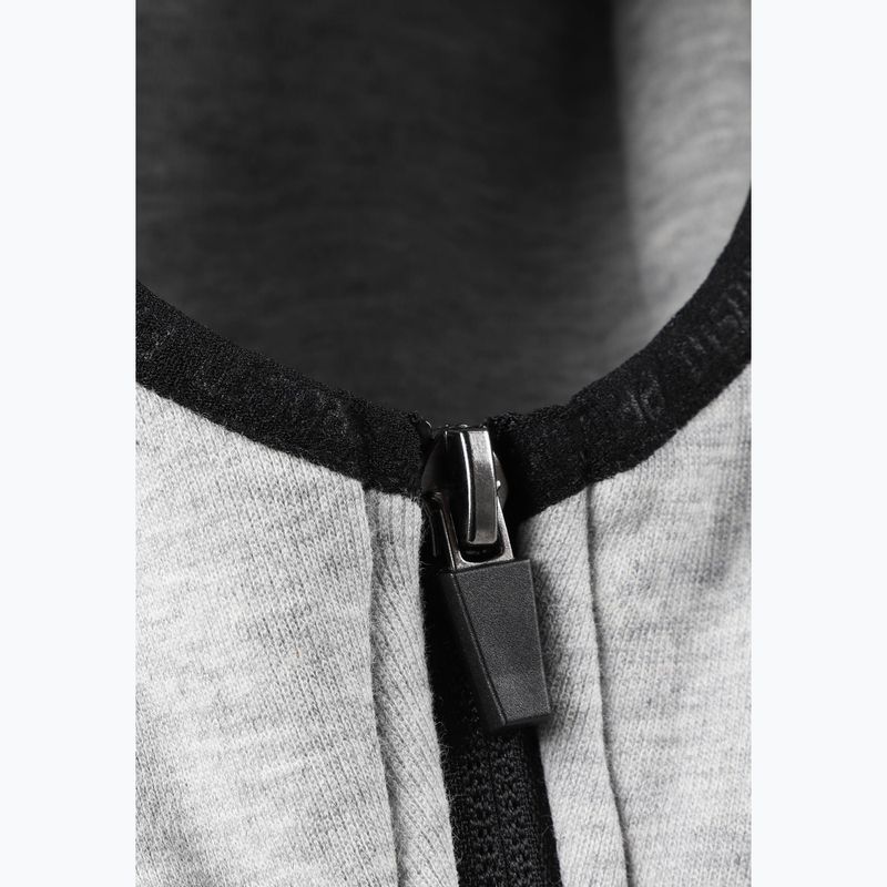 Bluză pentru bărbați PROSTO Tech Zip Zip Hoodie Speedy gray 8