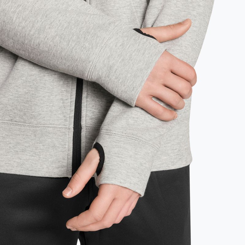 Bluză pentru bărbați PROSTO Tech Zip Zip Hoodie Speedy gray 5