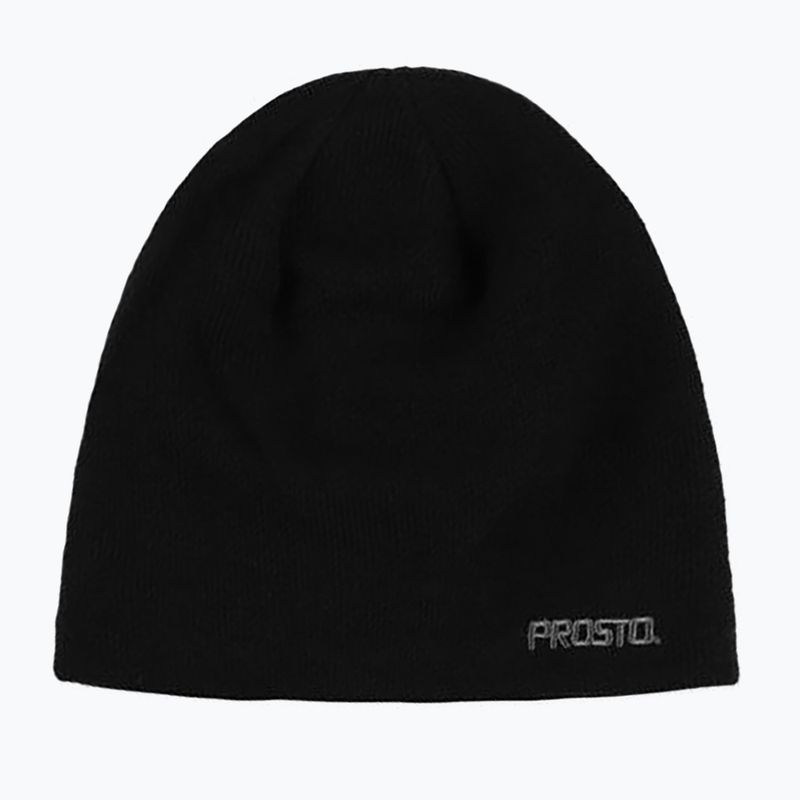 Căciulă pentru bărbați PROSTO Ruppo black    Noutate