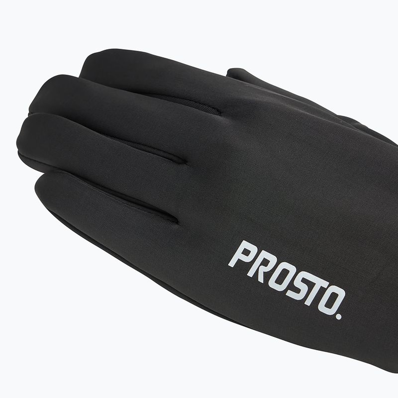 Mănuși pentru bărbați PROSTO Lutos black    Noutate