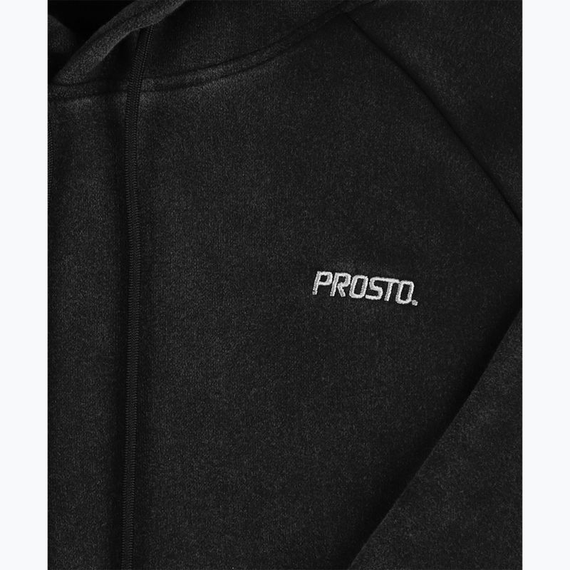 Hanorac pentru bărbați  PROSTO Hoodie Skizzle black 3