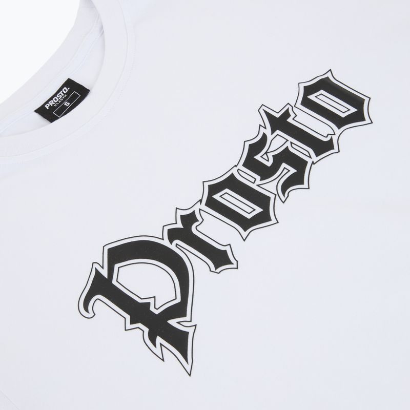 Tricou pentru bărbați PROSTO Traz white 3