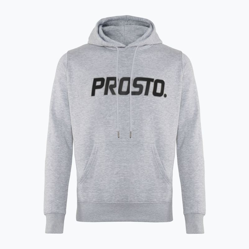 Hanorac pentru bărbați PROSTO Hoodie Sweer gray