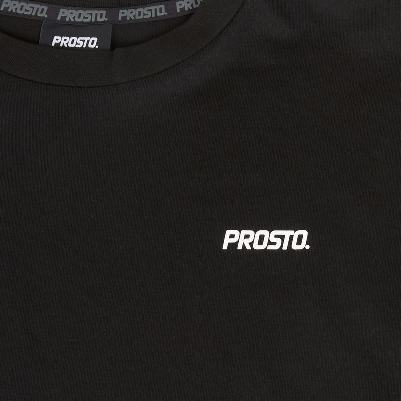 Tricou pentru bărbați  PROSTO Base black 3