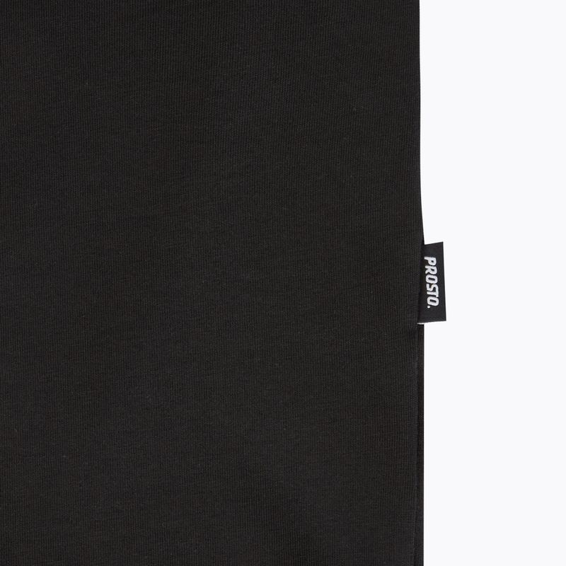 Tricou pentru bărbați  PROSTO Base black 4