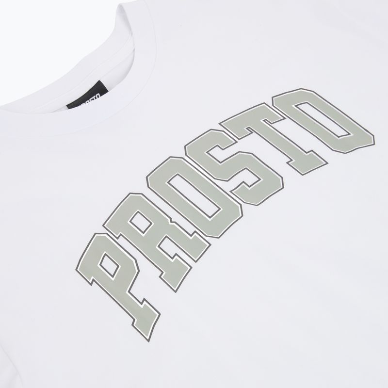 Tricou pentru bărbați  PROSTO College white 3