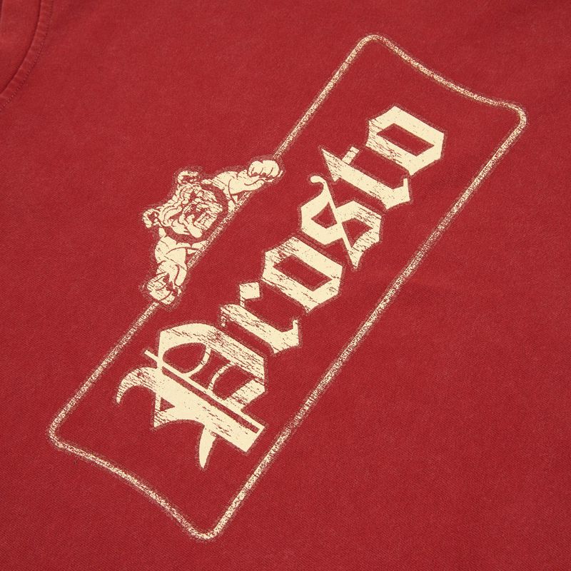 Tricou pentru bărbați PROSTO Bull red 3