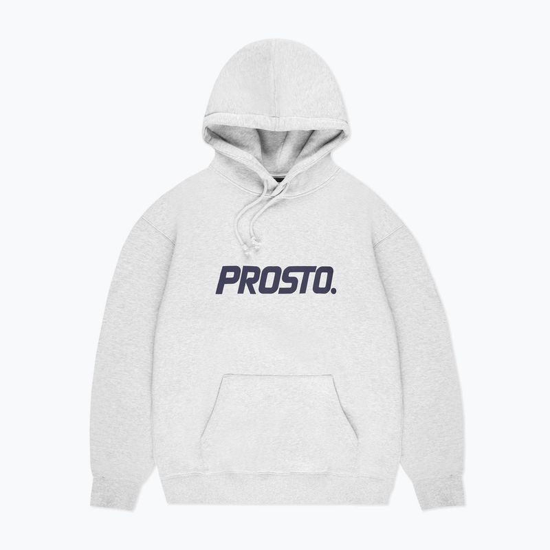 Hanorac pentru bărbați  PROSTO Fuss Hoodie gray