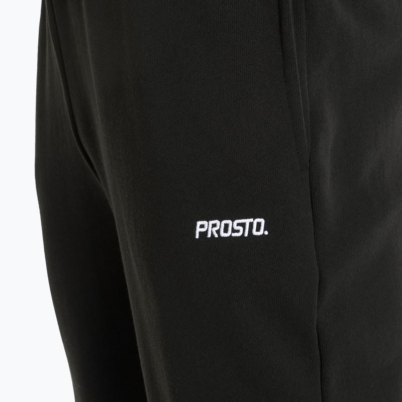 Pantaloni pentru bărbați PROSTO Basic black 3