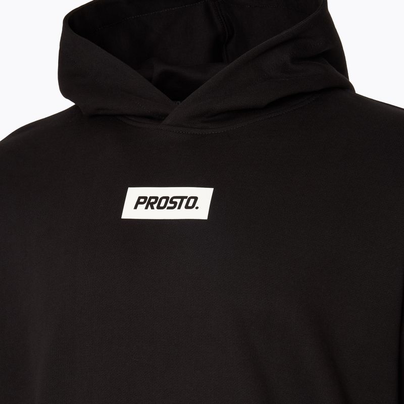 Hanorac pentru bărbați PROSTO Box Hoodie black 3