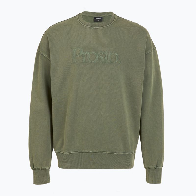 Bluză pentru bărbați PROSTO Crewneck Sheriff green