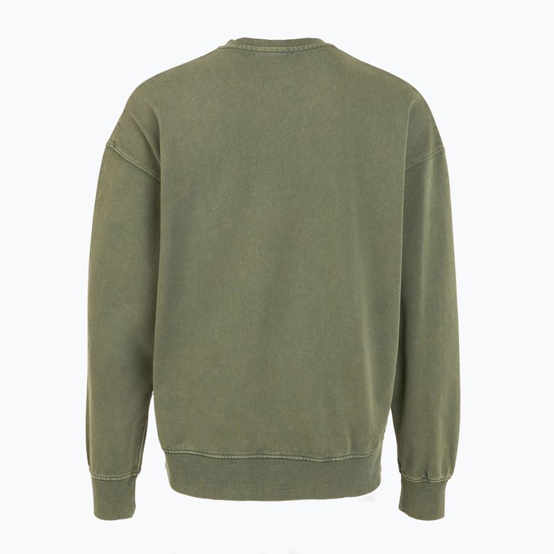 Bluză pentru bărbați PROSTO Crewneck Sheriff green 2