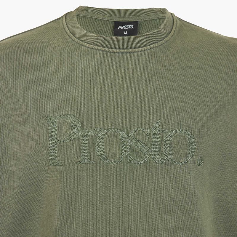 Bluză pentru bărbați PROSTO Crewneck Sheriff green 3