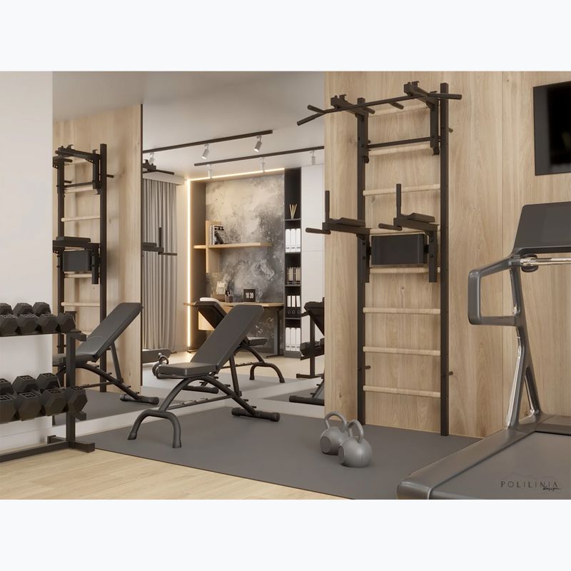 BenchK scara de gimnastică negru BK-232B 22