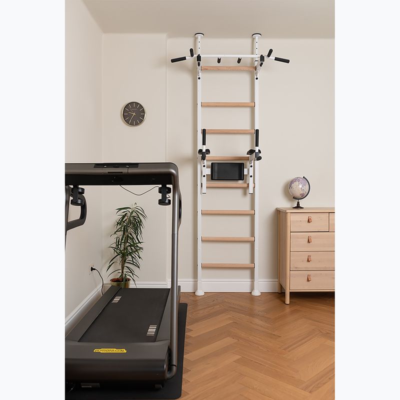 BenchK scara de gimnastică albă BK-521W+DB1W 4