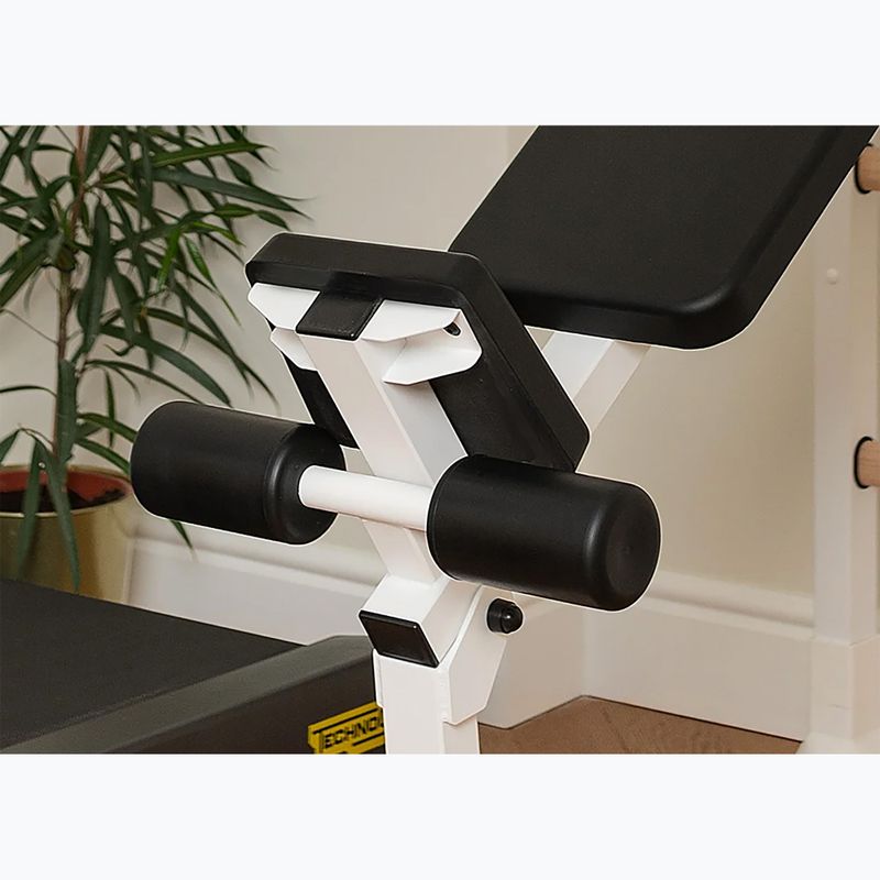 Scară de gimnastică  BenchK 523W white matte/oak 15