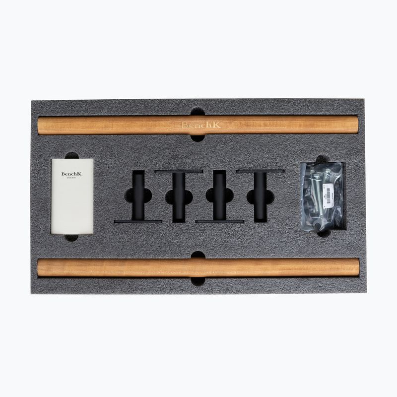 Scară de gimnastică BenchK 223B black matte/oak 3