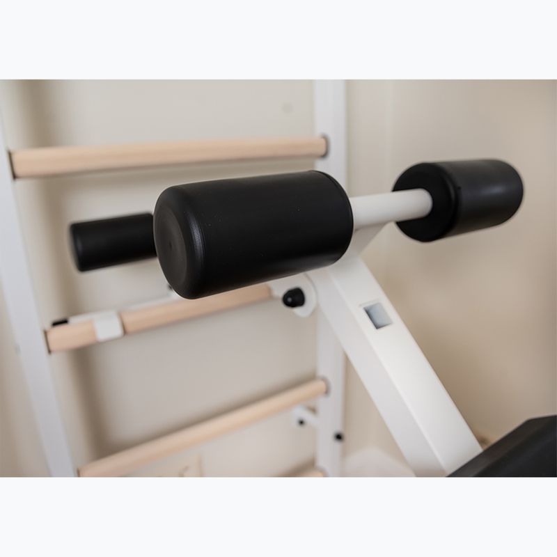 Scară de gimnastică BenchK 223W white matte/oak 14