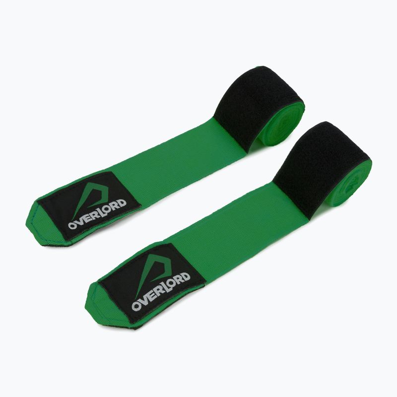 Bandaje de box Overlord elastic verde 200001-LGR/350 2
