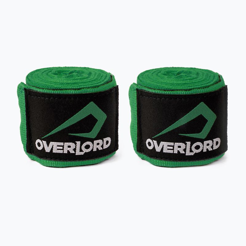 Bandaje de box Overlord elastic verde 200001-LGR/350 3