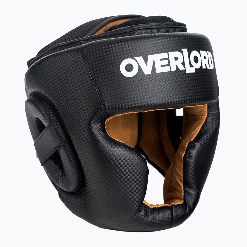 Cască de box Overlord Kevlar negru 302001-BK/S