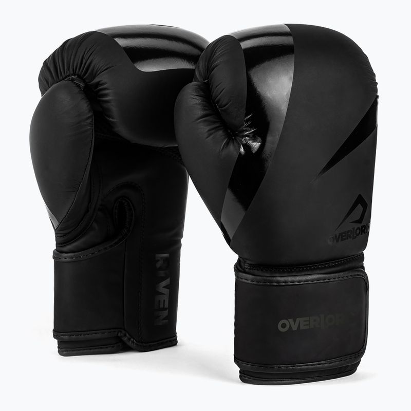 Mănuși de box Overlord Riven negru
